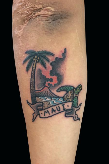 Tattoos - Maui Turtle - 137399